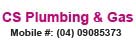 CS Plumbing & Gas